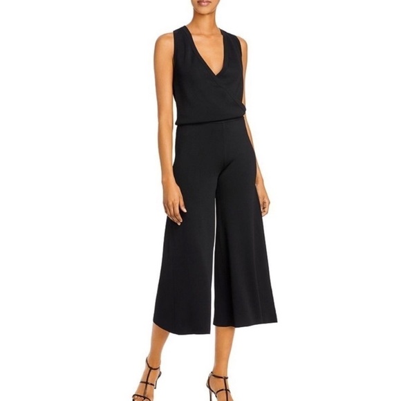 Theory Black Wrap Bodysuit Jumpsuit size P - Picture 1 of 10